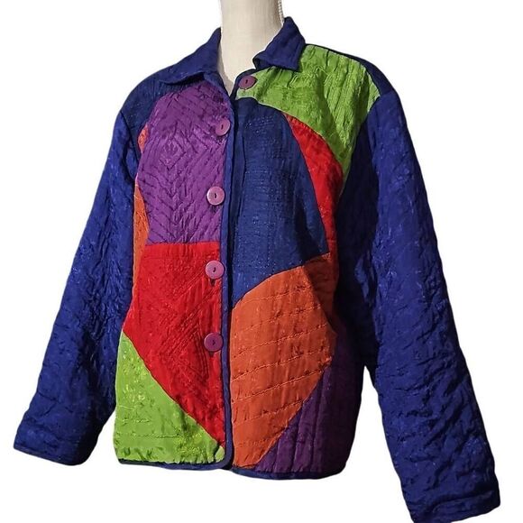 Keren Hart Button up Jacket Size Medium - Picture 2 of 6